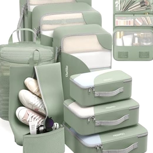 OlarHike 10 Set Packing Cubes for Travel