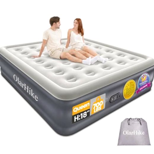 OlarHike Air Mattress Queen with Built in Pump