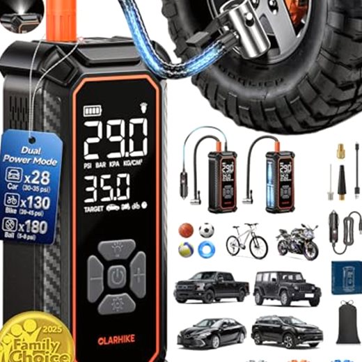 OlarHike Cordless Tire Inflator Bundle