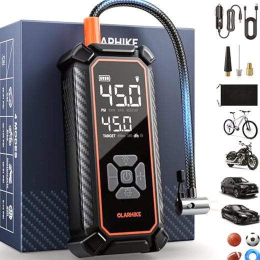 OlarHike Cordless Tire Inflator Portable Air Compressor