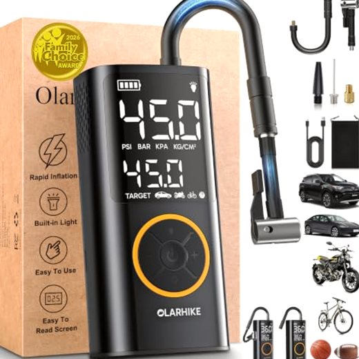 OlarHike Tire Inflator Portable Air Compressor