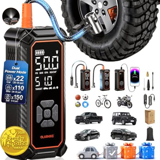 OlarHike Tire Inflator Portable Air Compressor