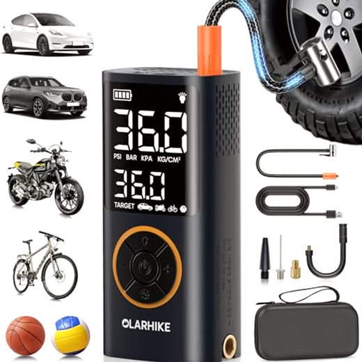 OlarHike Tire Inflator Portable Air Compressor