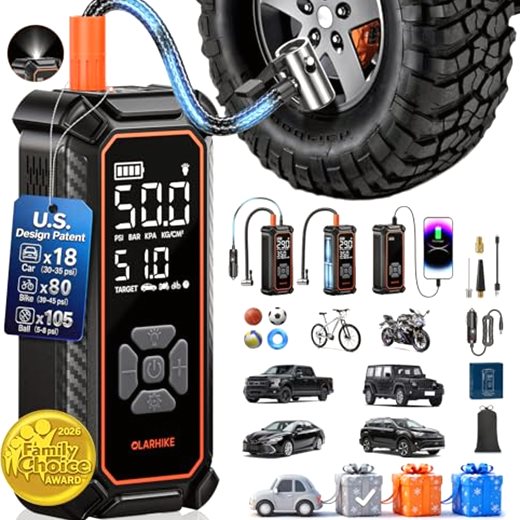 OlarHike Tire Inflator Portable Air Compressor