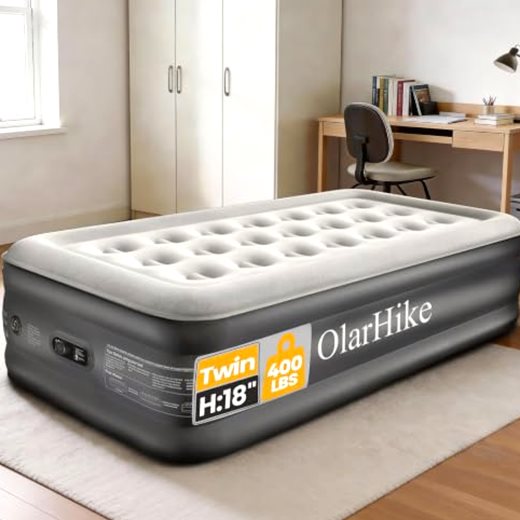 OlarHike Twin Air Mattress with Built-in Pump